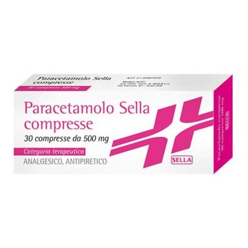 Paracetamolo sella 30 compresse 500mg - 