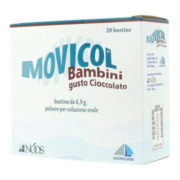 Movicol cioccolato bambini 20bustine 6,9g - 
