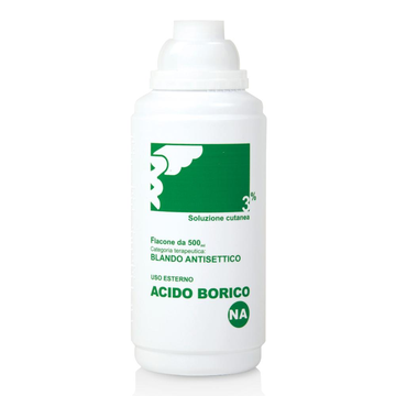 Acido borico soluzione cutanea 3% 500 ml - 