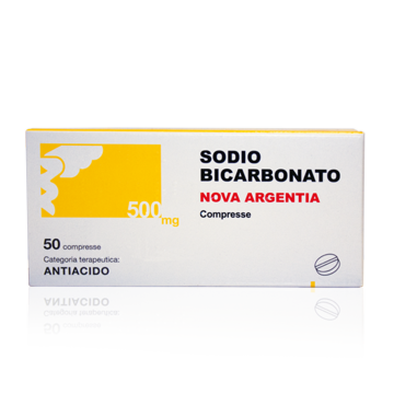 Sodio bicarb50cpr 500mg - 