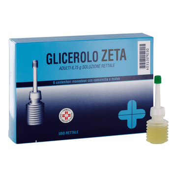 Glicerolo zeta 6clismi 6,75g camomilla e malva - 