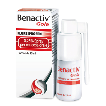 Benactiv golaspray 15ml 0,25% - 