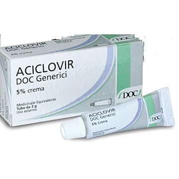Aciclovir doccr 3g 5% - 