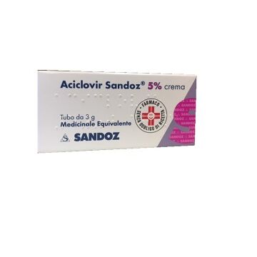 Aciclovir sandcrema 3g 5% - 