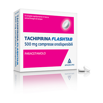 Tachipirina flashtab 16 compresse 500 mg - 