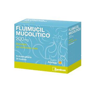 Fluimucil mucolitico soluzione orale 30 bustine 200mg - 