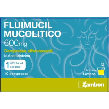 Fluimucil mucolitico 10 compresse effervescenti 600 mg - 
