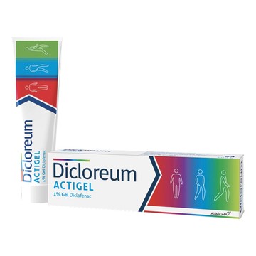 Dicloreum actigel gel 100g 1% - 