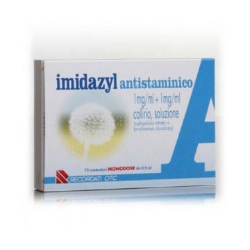Imidazyl antistaminico collirio 10 flaconi 0,5ml - 