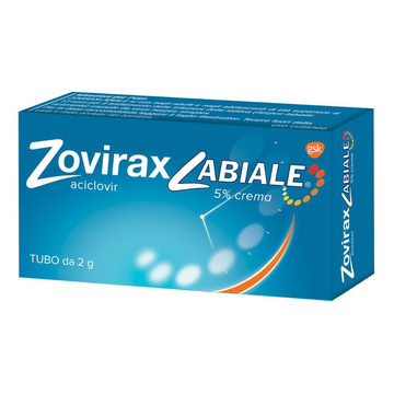 Zoviraxlabiale crema 2 g 5% - 