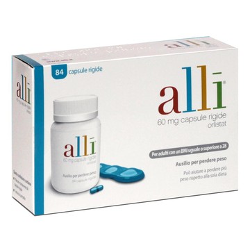 Alli84cps 60mg fl - 