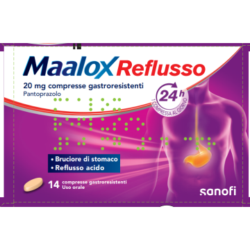 Maalox reflusso14cpr 20mg - 
