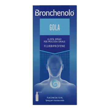Bronchenolo gola spray 15ml - 