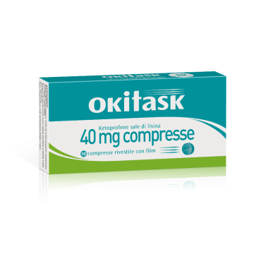 Okitask 10 compresse rivestite 40 mg - 