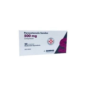 Paracetamolo sand20cpr 500mg - 