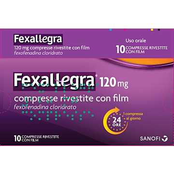 Fexallegra 10 compresse rivestite 120 mg - 