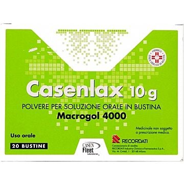 Casenlax polvere 20 bustine 10 g soluzione orale - 