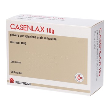 Casenlax polvere 20 bustine 10 g soluzione orale - 
