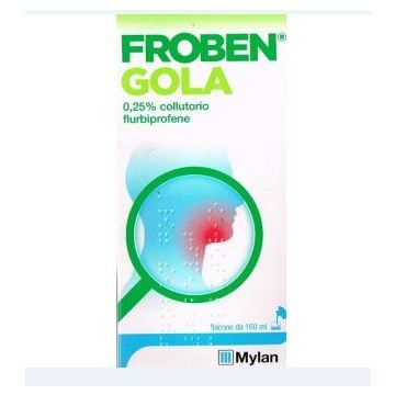 Froben gola collutorio 160ml 0,25% - 