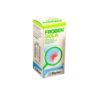Froben gola spray nebulizzatore 15ml 0,25% - 