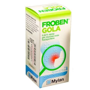 Froben gola spray nebulizzatore 15ml 0,25% - 