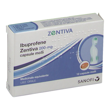 Ibuprofene zen12cps mol 200mg - 