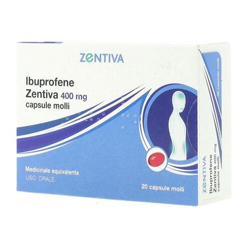 Ibuprofene zent20cps 400mg - 