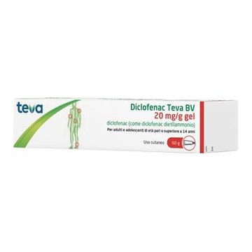 Diclofenac tevagel 60g 20mg/g - 