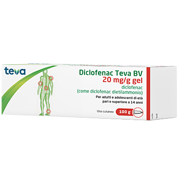 Diclofenac tevagel100g 20mg/g - 