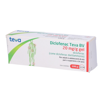 Diclofenac tevagel100g 20mg/g - 
