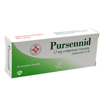 Pursennid 40 compresse rivestite 12 mg - 