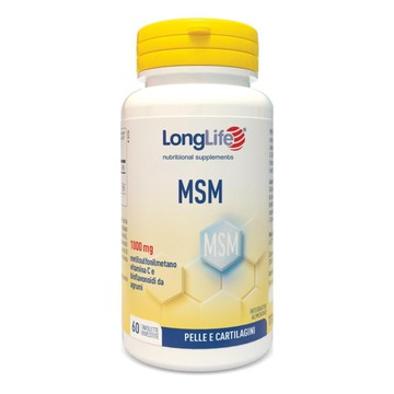 Longlife msm 1000 mg 60 tavolette - 
