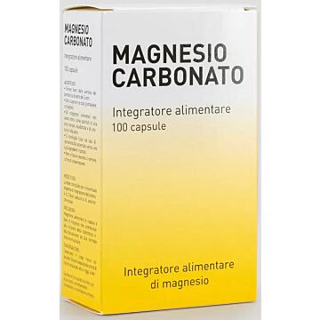 Magnesio carbonato 100 capsule - 