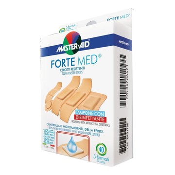 Cerotto master-aid forte med 2 formati 20 pezzi - 