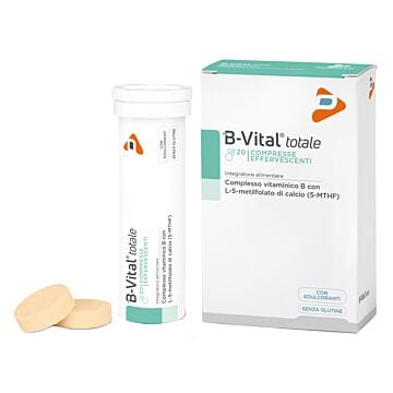 B-vital totale arancia 2 tubi 10 compresse effervescenti - 