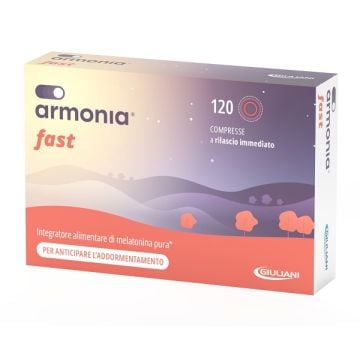 Armonia fast 1 mg melatonina 120 compresse - 