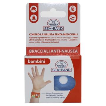 Bracciale anti nausea per bambini p6 nausea control 2 pezzi - 