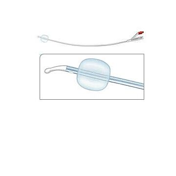 Catetere foley in silicone per adulti brillant plus 2 vie senza scanalature ch24 lunghezza 41 cm pal - 