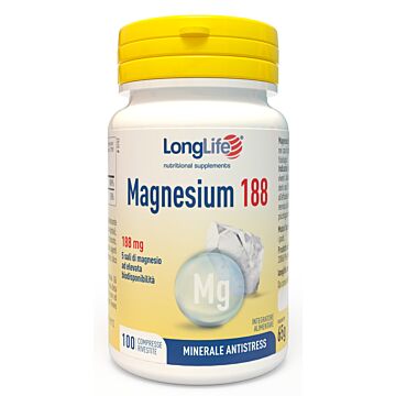Longlife magnesium 188 100 compresse - 