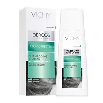 Dercos shampo sebo regolatore 200 ml - 