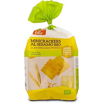 Minicrackers di frumento al sesamo bio 250 g - 