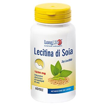 Longlife lecitina soia 60 perle - 