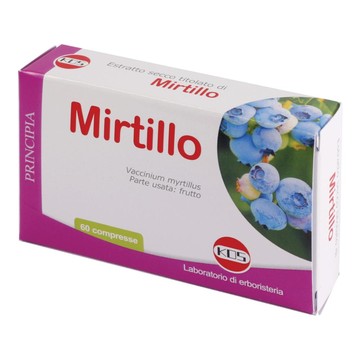 Mirtillo estr sec 60cpr 22,2g - 