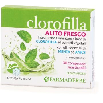 Clorofilla breath purifing 30 compresse masticabili - 