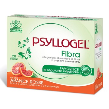 Psyllogel fibra arance rosse 20 bustine - 