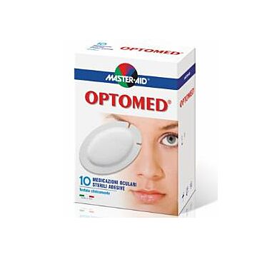 Garza oculare medicata master-aid optomed super 5 pezzi - 