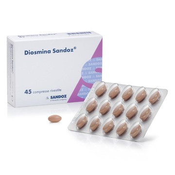 Diosmina sandoz 45 compresse rivestite - 