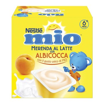 Mio merenda albicocca 4 x 100 g - 