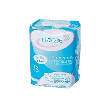 Illa care assorbente notte 12 pezzi - 