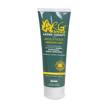 Argfango aroma therapy argilla verde pronta per l'uso per viso e corpo 250 ml - 